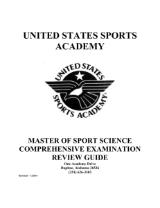 M.S.S. Comprehensive Exam Review Guide