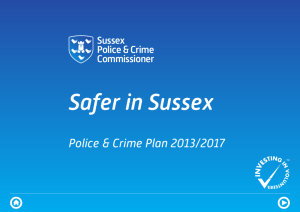 Safer in Sussex