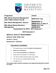 mgmt 3203-quality management