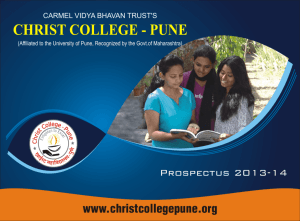 Christ College Prospectus 2013-14 A