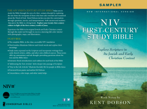 SAMPLER - NIV Bible