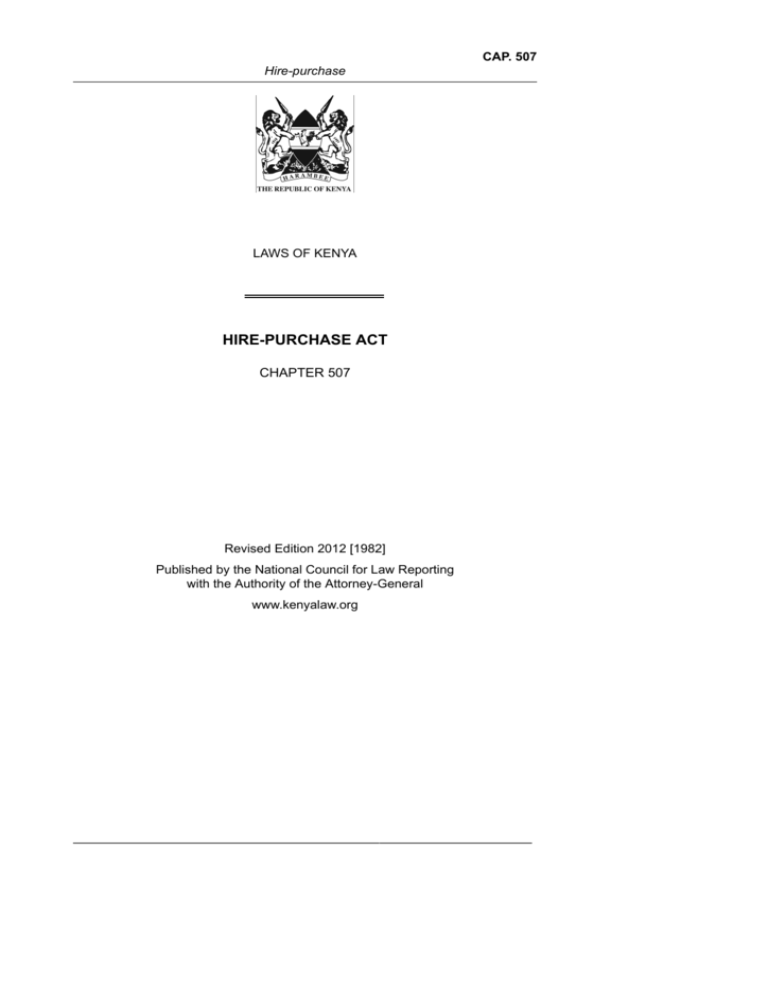 kenya law research paper