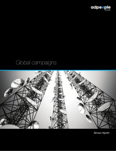 Global campaigns - AdPeople Worldwide