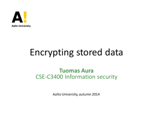 08 Data encryption