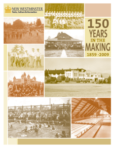 historical manual.indd - New Westminster Parks, Culture & Recreation
