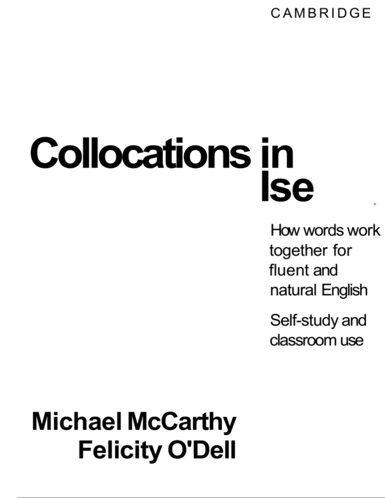 collocations dictionary online cambridge