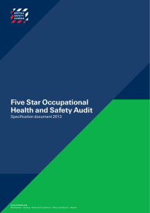 Five Star Occupational Health and Safety Audit