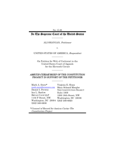 Amicus Brief in Shaygan v. United States