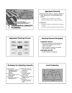 aggregate & capacity planning - Sihombing15's (Haery Sihombing)