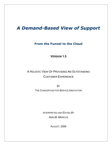 The Adaptive Organization Operational Model (Version 5)