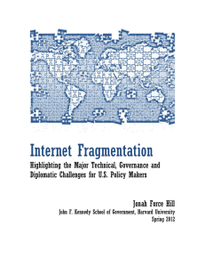 Internet Fragmentation - Belfer Center for Science and International