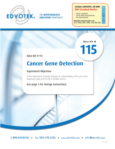 Cancer Gene Detection