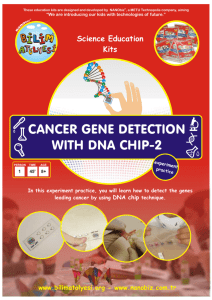 cancer gene detection with dna chip-2