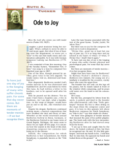 26 Tender Mercies-Ode to Joy:Tender Mercies