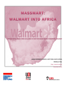 Massmart: Walmart in Africa 2011