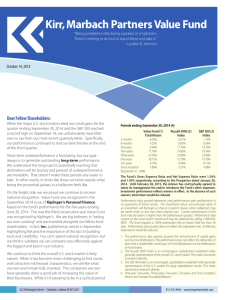 2014 3rd Quarter Report