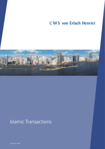 Islamic Transactions