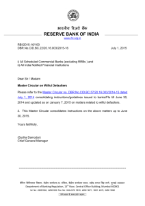 RESERVE BANK OF INDIA