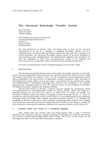 The Advanced Knowledge Transfer System