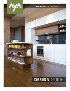 Design Guide | New Condo & Home Edition