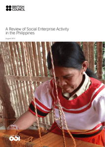 A Review of Social Enterprise Activity in the
