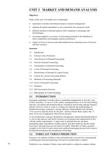 unit 3 market and demand analysis