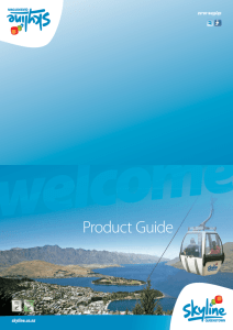 Product Guide - Skyline Luge