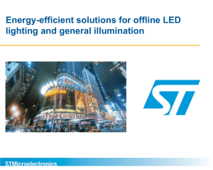Energy-efficient solutions for offline LED lighting and general