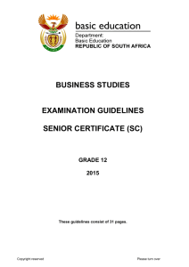 English Guidelines - Department of Basic Education