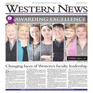 awarding excellence - Western News