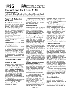 Instructions for Form 1116