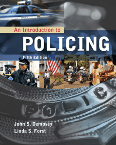 Chapter 1 • Police History