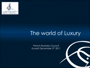 The world of Luxury