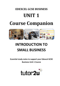 UNIT 1 Course Companion