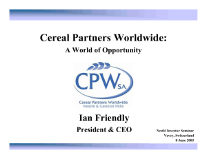Cereal Partners Worldwide