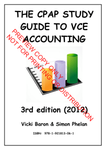 the cpap study guide to vce accounting