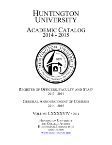 full PDF - Huntington University