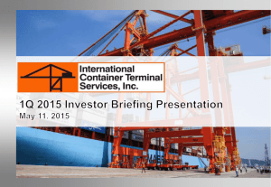 1Q 2015 Investor Briefing Presentation