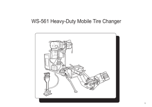 WS-561 Heavy-Duty Mobile Tire Changer - ARI