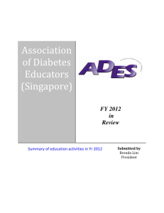 Association of Diabetes Educators (Singapore)
