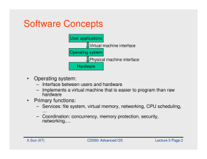 Software Concepts