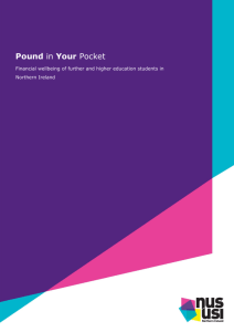 Pound in Your Pocket - National Union of Students