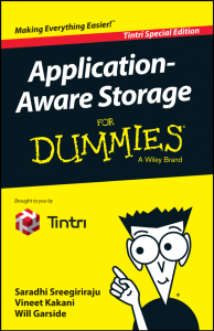 Application-Aware Storage For Dummies