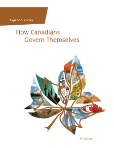 How Canadians Govern Themselves