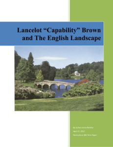Lancelot “Capability” Brown and The English Landscape