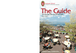 The Guide to Graduate Student Life at UW-Madison