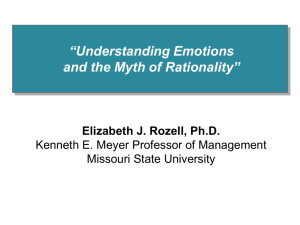 Emotional Intelligence - Management Development Institute