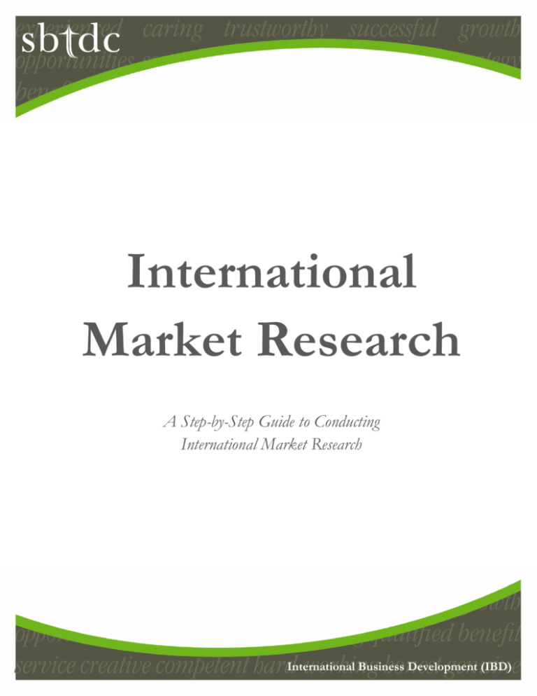 international market research case studies