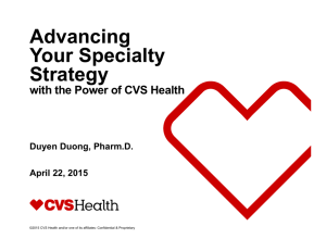 Advancing Your Specialty Strategy
