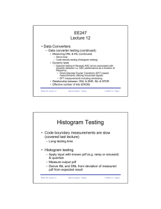 Histogram Testing